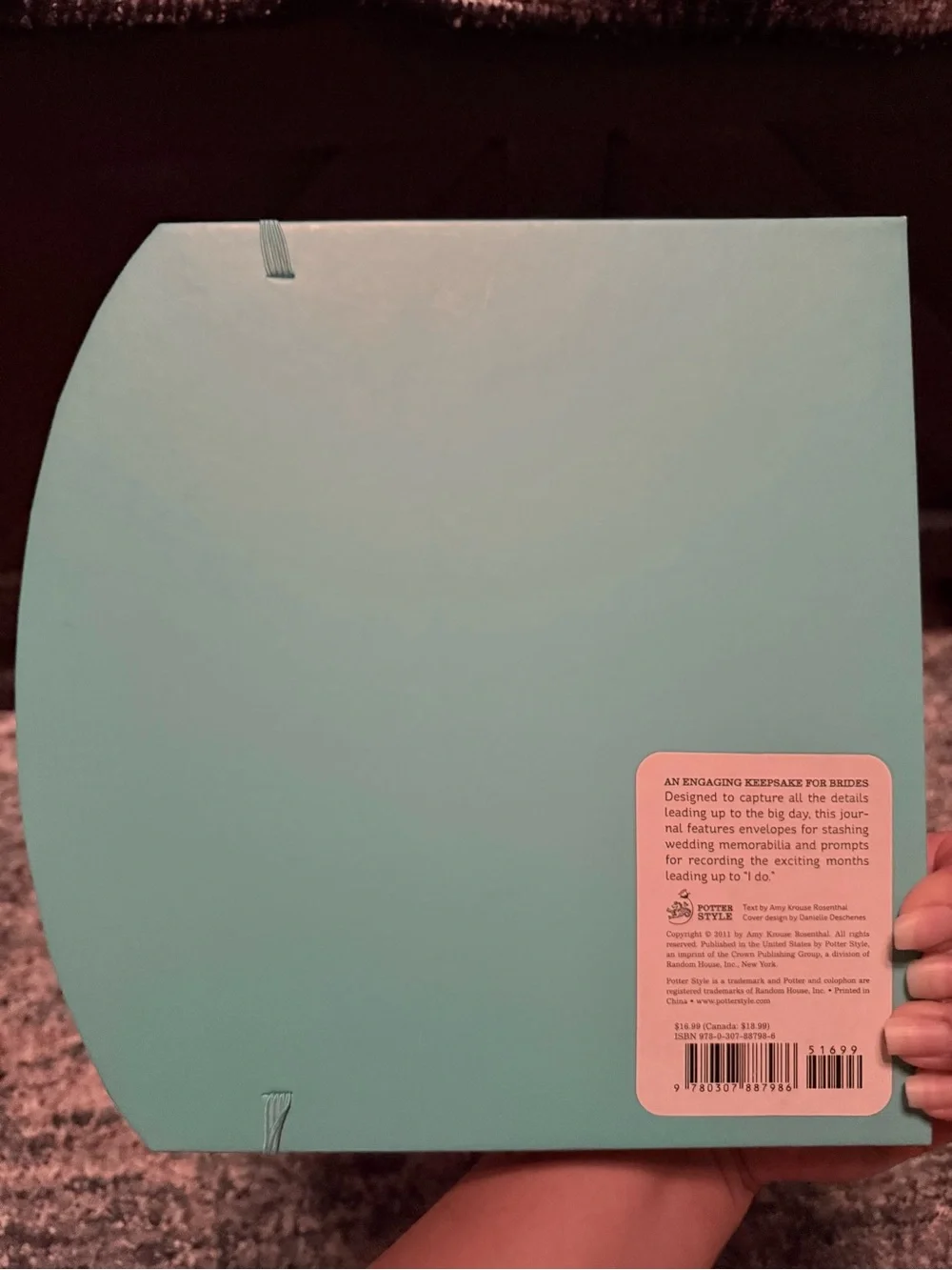 Bride To Be Journal - Teal Keepsake